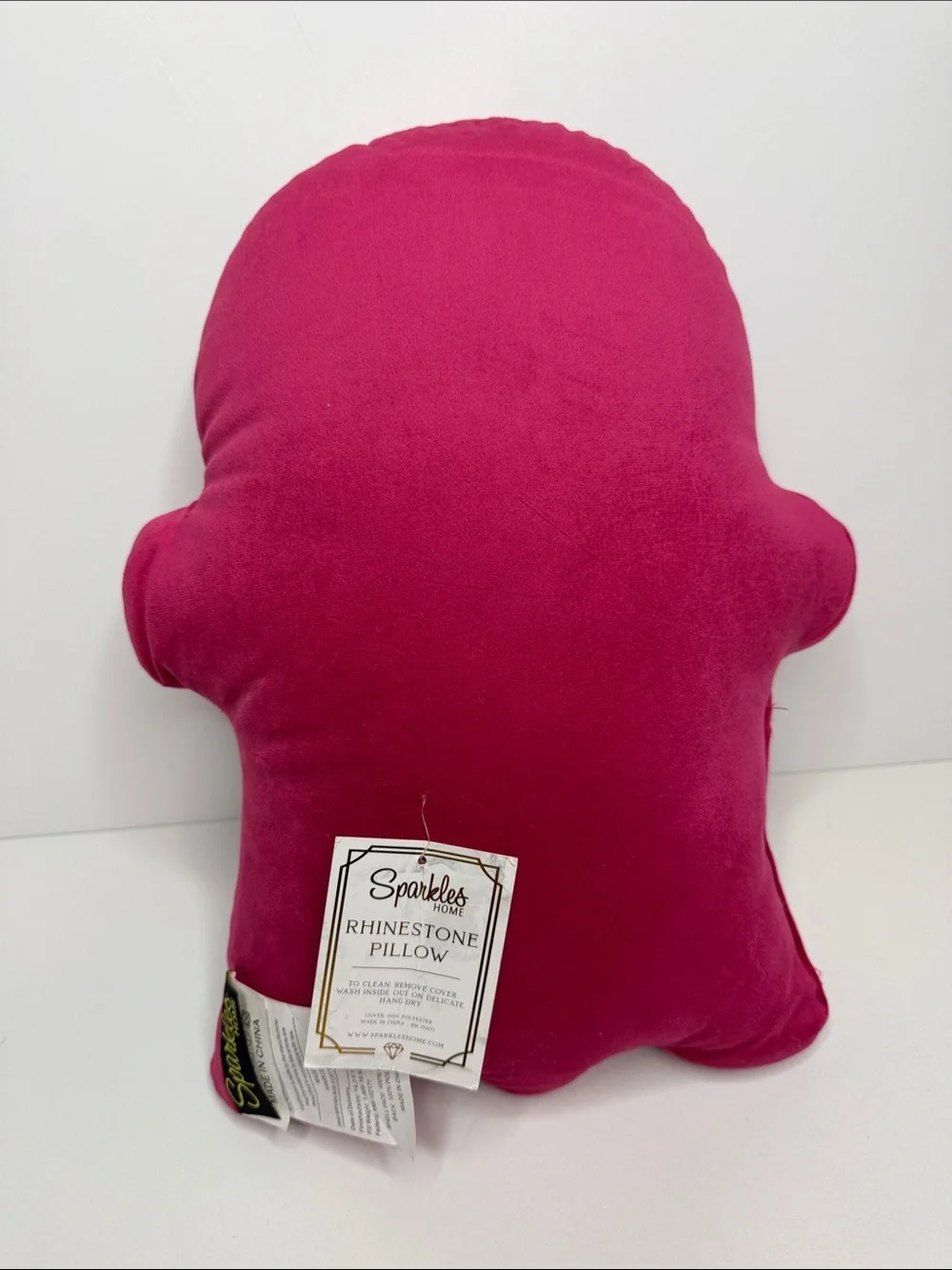 Sparkles ghost rhinestone pillow